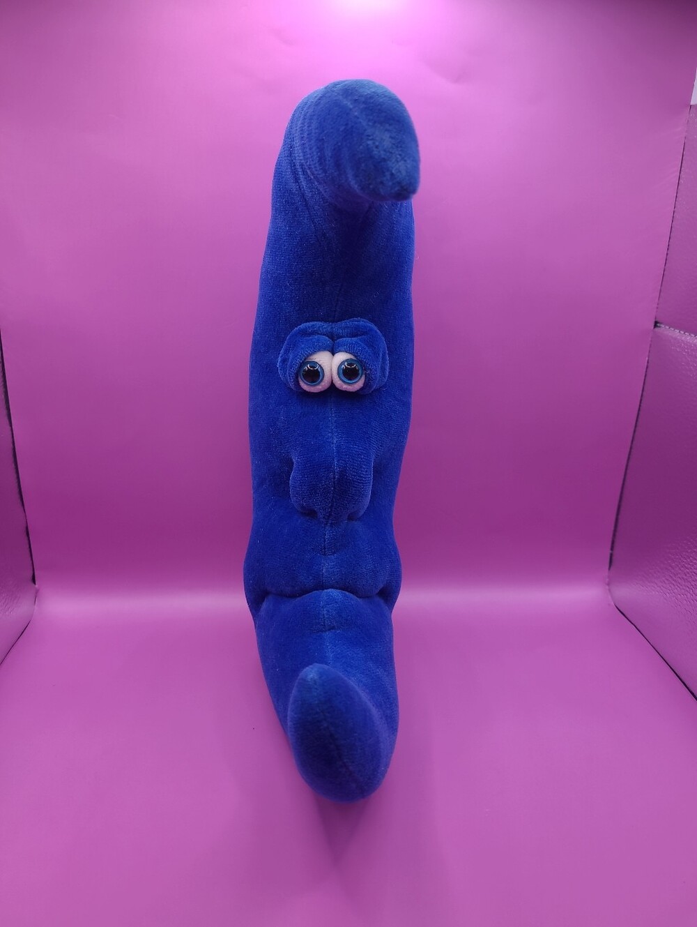Funny Friends Crescent Moon Plush Blue Jennifer Mazur 12"